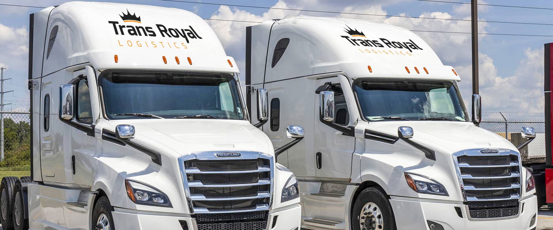Trans Royal Logistics trucks